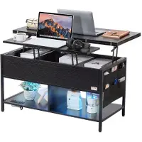 Vevor Table basse avec plateau relevable