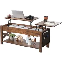 Vevor Table basse avec plateau relevable