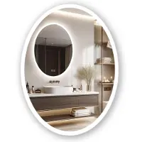 REA Miroir Led Tutumi Led Wwa 60X80cm Chrome