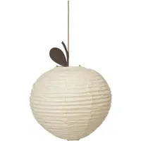 Ferm Living Abat-jour - Apple - 41,4 x 48,4 cm - Natural - - UneTaille - Lampe