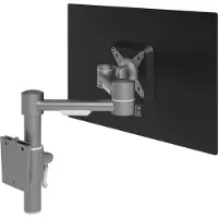 Dataflex Viewmate, argent, 75 x 75,100 x 100 mm, 0 - 155 mm, -90 - 90°, acier