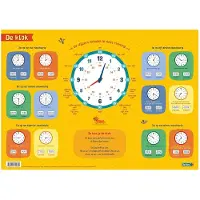 Zuidnederlandse Uitgeverij (ZNU) Sous-verre éducatif - L'horloge