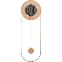 Beliani Horloge murale Salvan 20 cm métal pêche Lumarko