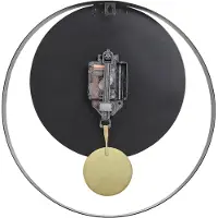 Beliani Magland 30 Cm Metal Wall Clock Black Lumarko !