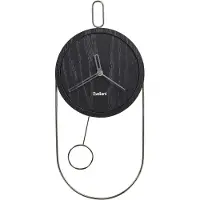 Beliani Horloge murale Sierre 20 Cm Noir Lumarko !