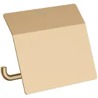 Hansgrohe Addstoris Porte-rouleau WC avec couvercle brushed bronze 41753140