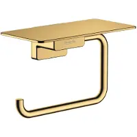 Hansgrohe AddStoris Porte-papier toilette avec tablette, 41772990