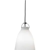 Fritz Hansen Suspension , Caravaggio P1, dimmable, Blanc, Salon / séjour, Verre, Design