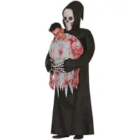 Guirca Carrying Death Men Costume Bleu L