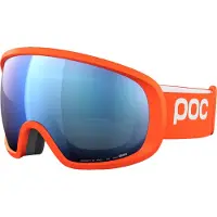 POC Fovea Ski Goggles Orange Partly Sunny Blue/CAT2