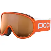 POC - Masque de ski - Pocito Retina Fluorescent Orange/Partly Sunny Light Orange en Silicone
