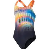 Speedo Maillot de Bain END+ Digital Placement Powerback Filles