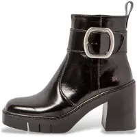 Art pour femme. 119791101003_001 Bottines en cuir 1979 noir (37), 8 à 10 cm, Fermeture éclair, Casuel
