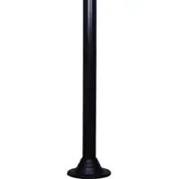 Lyora Lampe de jardin Globe Bolano 251cm. opale debout
