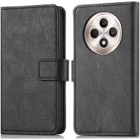 IMoshion Étui de télephone portefeuille de luxe pour Oppo Reno 12F 5G - Noir