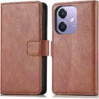 IMoshion Étui de télephone portefeuille de luxe Oppo A40 (4G) / Oppo A40M (4G) / Oppo A60 (5G) - Marron