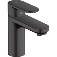 Hansgrohe Mitigeur de lavabo 100 Vernis Blend noir mat, 1 pièce.