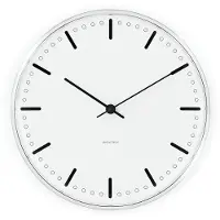 Arne Jacobsen Horloge Murale City Hall Wall Clock-29 Cm