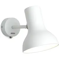 Anglepoise Applique Murale , Type 75 Mini, Blanc, Chambre à coucher, Aluminium, Design