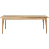 Gubi S-Table Table Extensible Oak Matt Lacquered