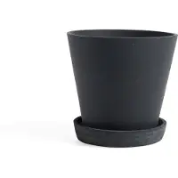 HAY Pot de fleur avec soucoupe L 17,5 cm