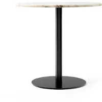 Audo Copenhagen Harbour Column Table à Manger Round | Ø: 80 cm | Estremoz Marble