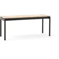 &tradition Ville Outdoor Bench AV27 Banc d'Extérieur Warm Black