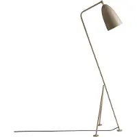 Gubi Lampadaire , Gräshoppa, Gris, Salon / séjour, Métal, Design