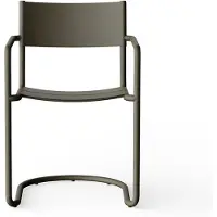 Nine Sine - Chaise de Salle à Manger d'Extérieur avec Accoudoirs. Dark Green