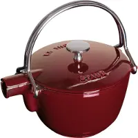Staub Théière ronde - grenadine