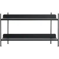 Muuto Compile Shelving System Lot de Black | Configuration 1