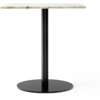 Audo Copenhagen Harbour Column Table à Manger Round | 70 x 60 cm | Estremoz Marble