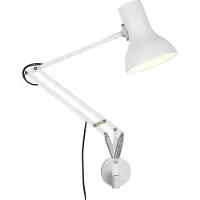 Anglepoise Applique Murale , Type 75, Blanc, Bureau / espaces de travail, Métal, Industriel