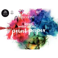 Ecoline Print Paper lot de 75