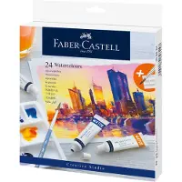 Faber-Castell Le set Aquarelle 24x9 ml + palette