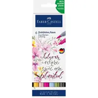 Faber-Castell Marqueurs Magiques - 6 pces - Lettering - - UneTaille - Marqueur