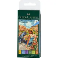 Faber-Castell PITT Artist Brush Lot de 6 Summer