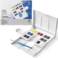 Ginza.se Cotman Peinture aquarelle Compact Box 14 demi-godets