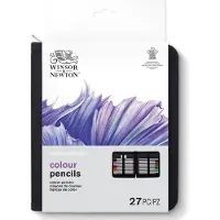 Winsor & Newton Studio Collection Crayons de couleurs Wallet Lot de 27