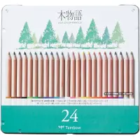 Tombow Ki-Monogatari Eco Crayons de couleur Lot de 24
