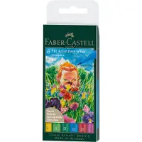 Faber-Castell PITT Artist Brush Lot de 6 Spring