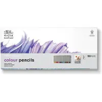 Winsor & Newton Studio Collection Crayons de couleurs Box Lot de 50