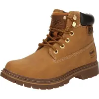 Dockers Bottines à lacets moutarde