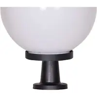 Lyora Lampe globe Bolano 58cm. Opale du piédestal
