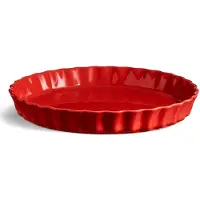 Emile Henry Moule à tarte Emile Henry GrandCru 31 cm Rouge