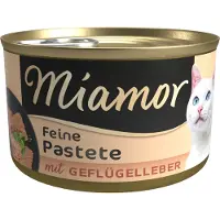 Miamor 12x85g volaille, foie - Pâtée pour chat