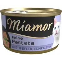 Miamor Pastete Poultry hearts - pâtée de cœurs de volaille 85g