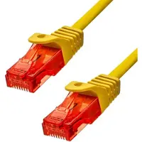 ProXtend cat6 u/utp cu lszh câble ethernet jaune 7m