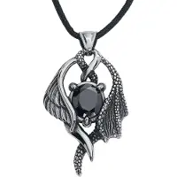 EtNox hard and heavy Collier de - Drachenstein - pour Unisexe - couleur argent - Taille Standard