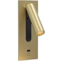 Astro Fuse Liseuse encastrée Fuse 3 with USB-C | Matt Gold